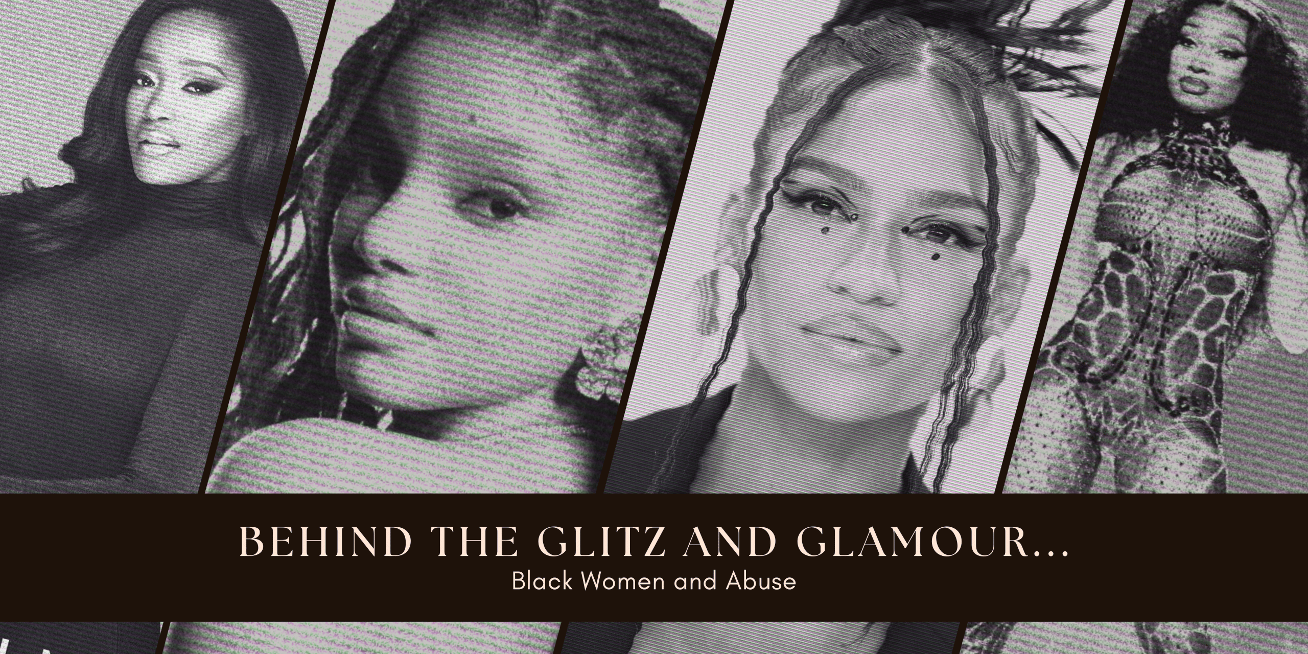 Collage of Keke Palmer, Halle Bailey, Cassie Ventura, and Megan Thee Stallion.