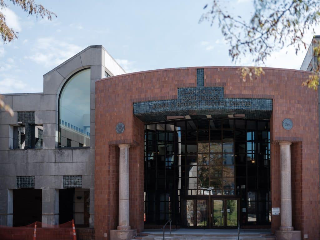 The front of the Clay County Circuit Court