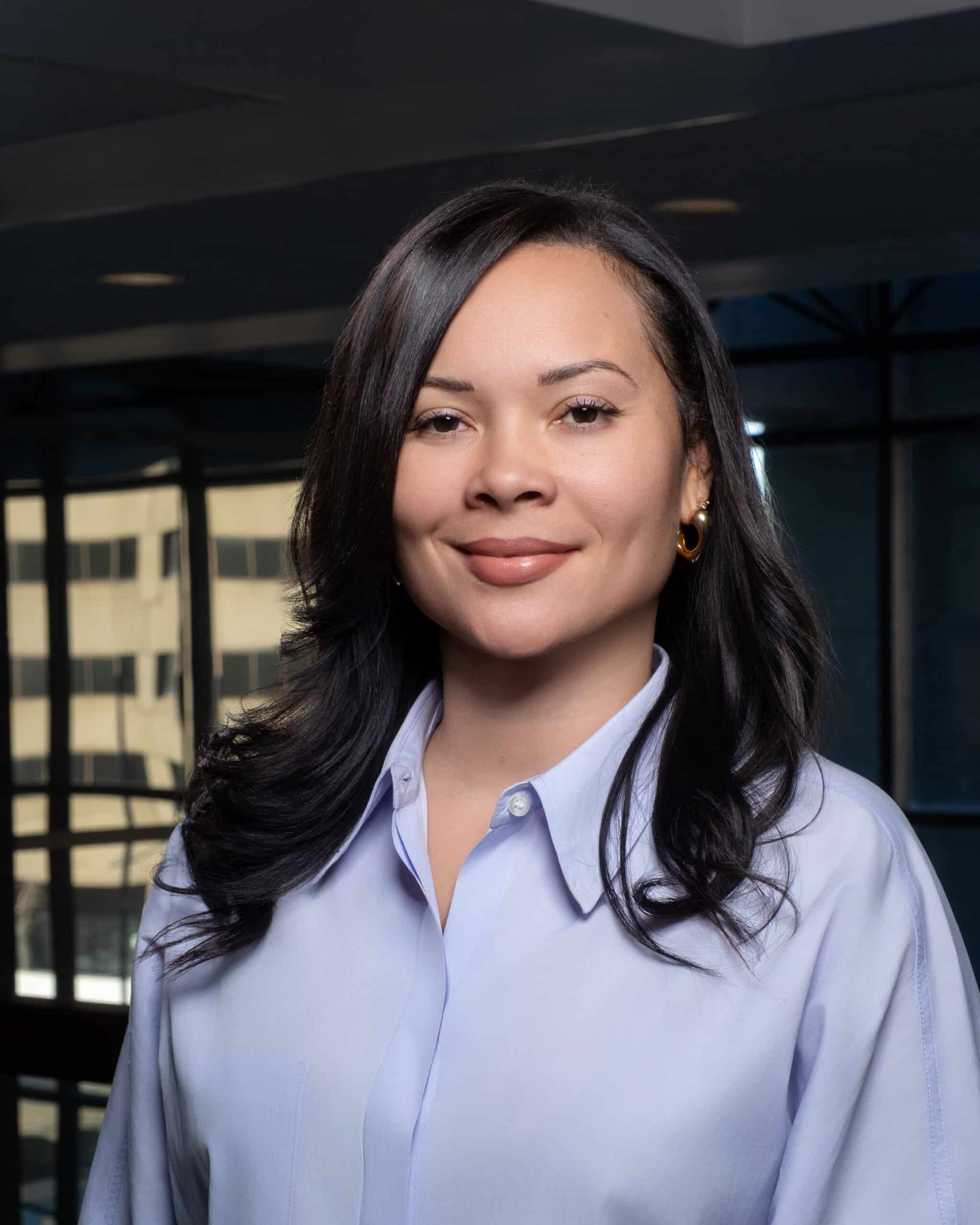 Portrait of McClain Bryant Macklin, Chief Policy and Impact Officer at Health Forward Foundation